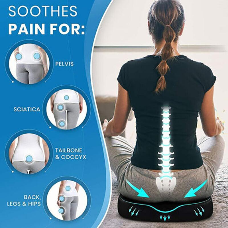 Donut Seat Cushion Memory Foam for Pain Relief