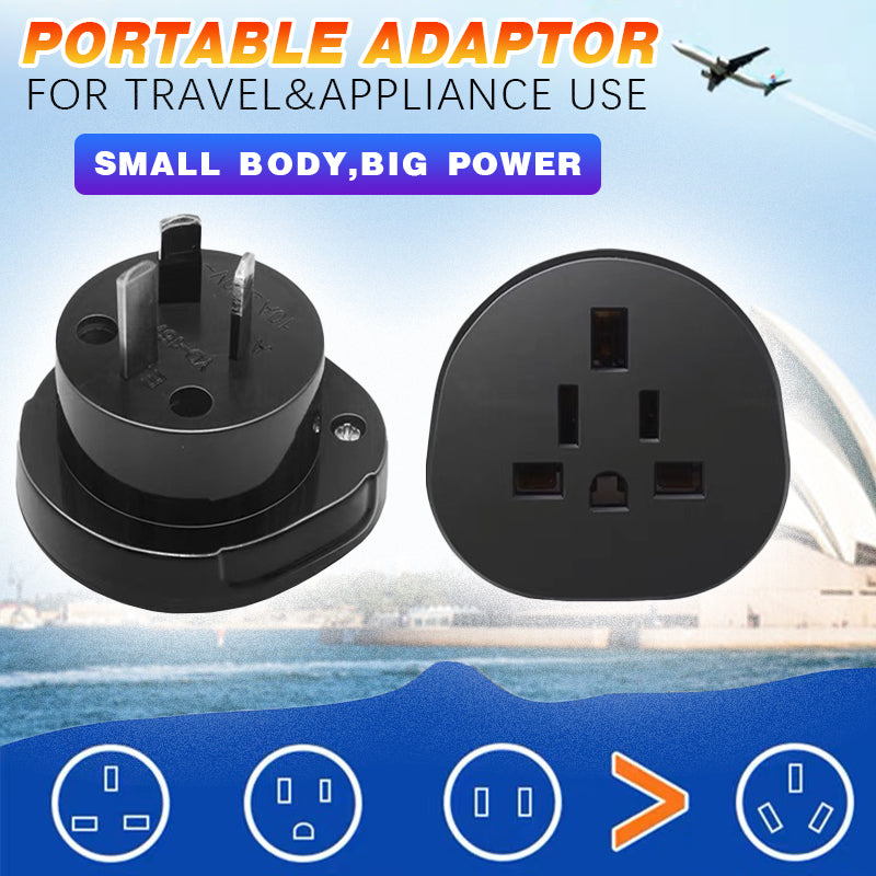 Universal Travel Power Plug Adapter US EU UK to AU