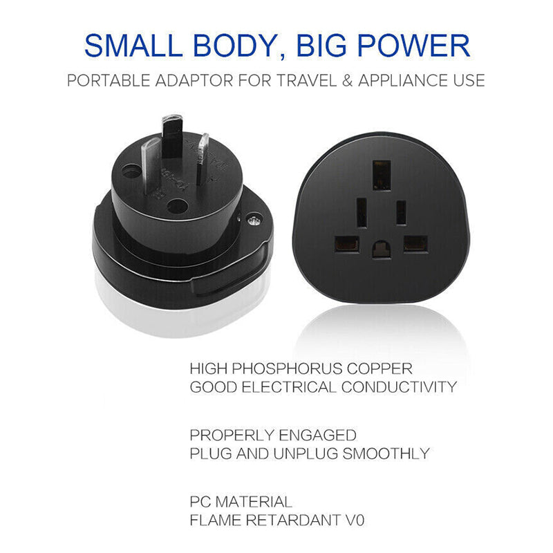 Universal Travel Power Plug Adapter US EU UK to AU