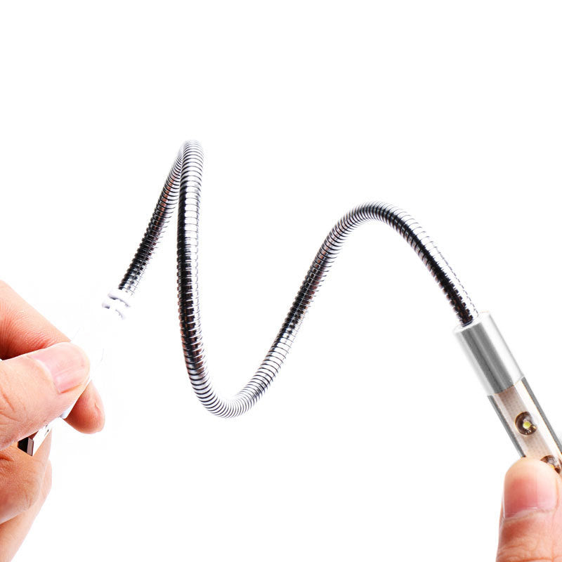 USB LED Light Lamp with 10 LEDs Flexible Metal Neck