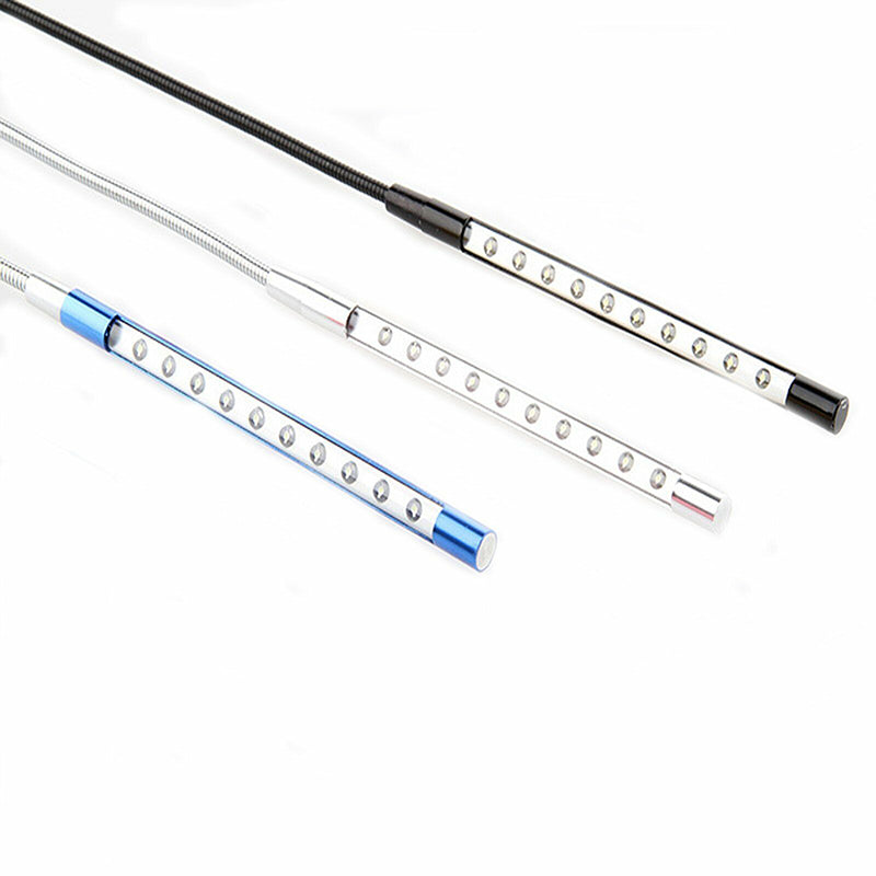 USB LED Light Lamp with 10 LEDs Flexible Metal Neck