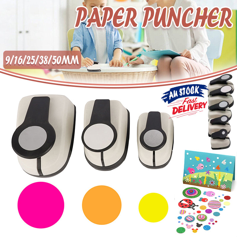 Circle Hole Punch 5 Sizes for Scrapbooking and Cards
