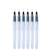 6x Artist Ink Water Brush Pen Set for Watercolor Calligraphy Painting Drawing