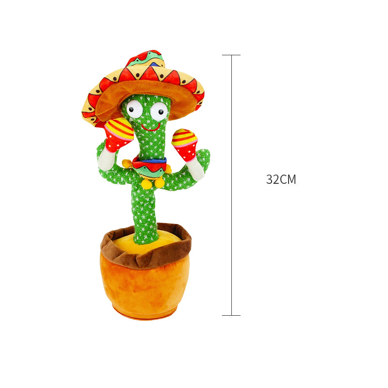 Talking Dancing Cactus Toy 120 Songs and Recording
