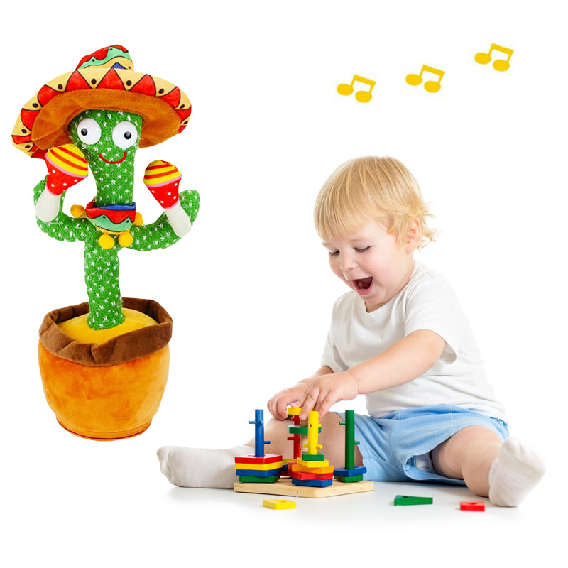 Talking Dancing Cactus Toy 120 Songs and Recording