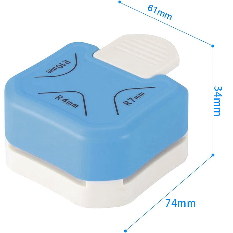 3-in-1 Corner Trimmer with R4mm R7mm R10mm