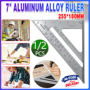 Aluminum Speed Square Triangle Ruler 7 Inch