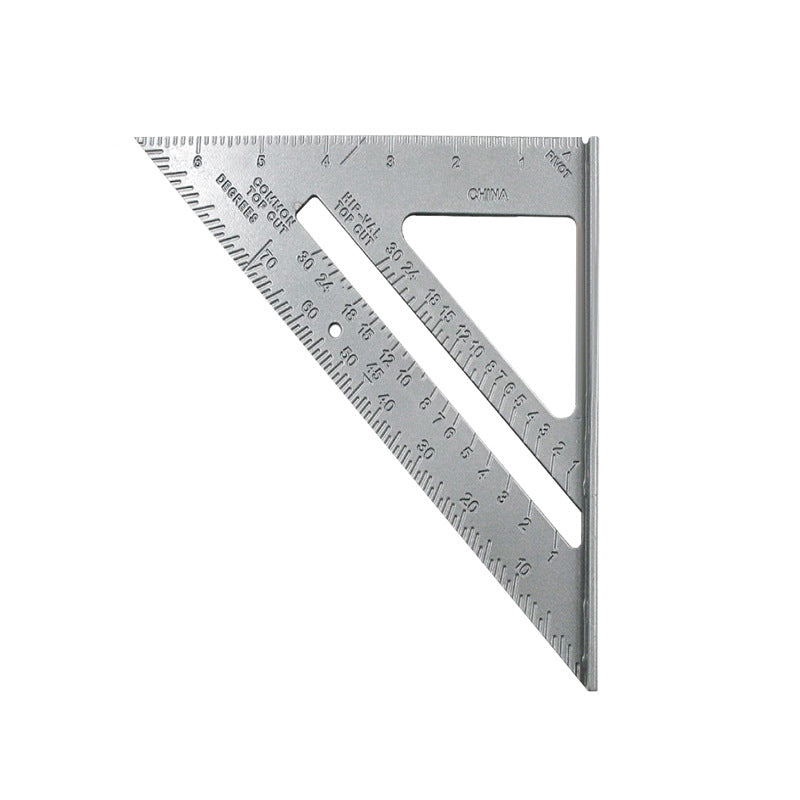 Aluminum Speed Square Triangle Ruler 7 Inch