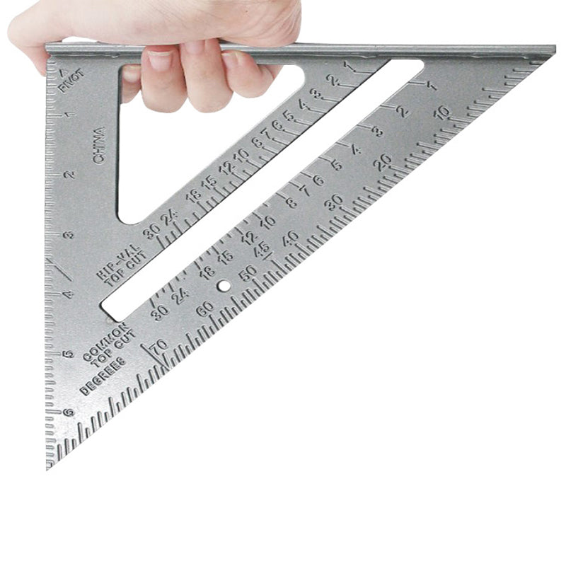 Aluminum Speed Square Triangle Ruler 7 Inch