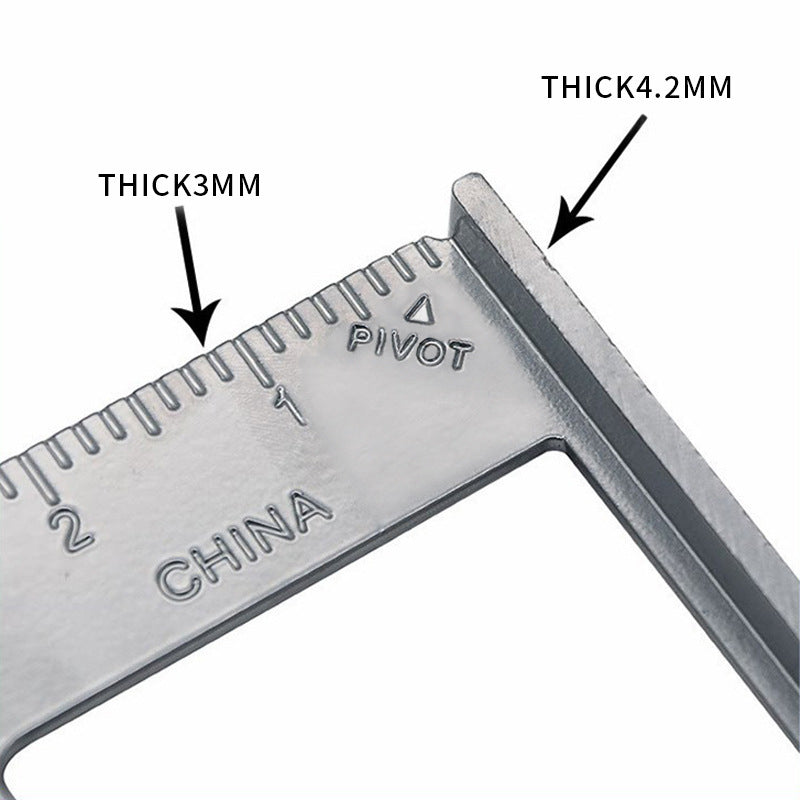 Aluminum Speed Square Triangle Ruler 7 Inch