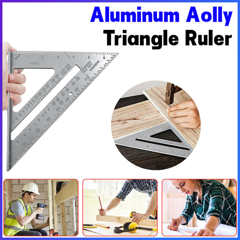 Aluminum Speed Square Triangle Ruler 7 Inch