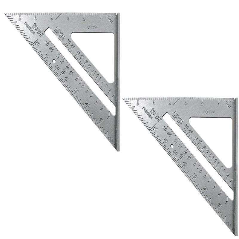 Aluminum Speed Square Triangle Ruler 7 Inch
