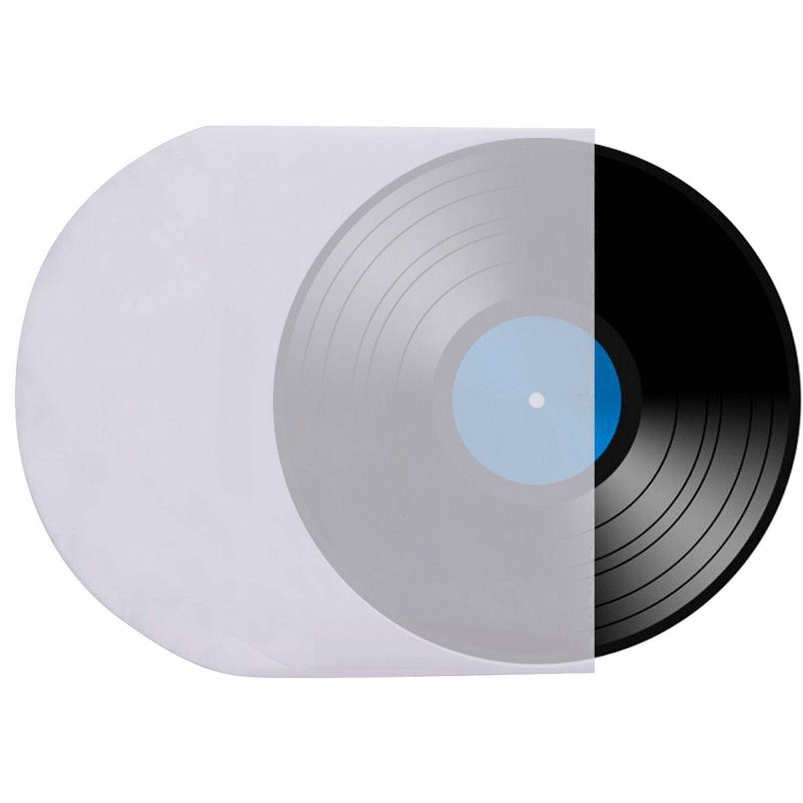 50 Pcs Vinyl Record Inner Sleeves Protective Dustproof