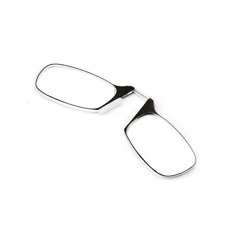 Portable Nose Clip Reading Glasses Frameless Light