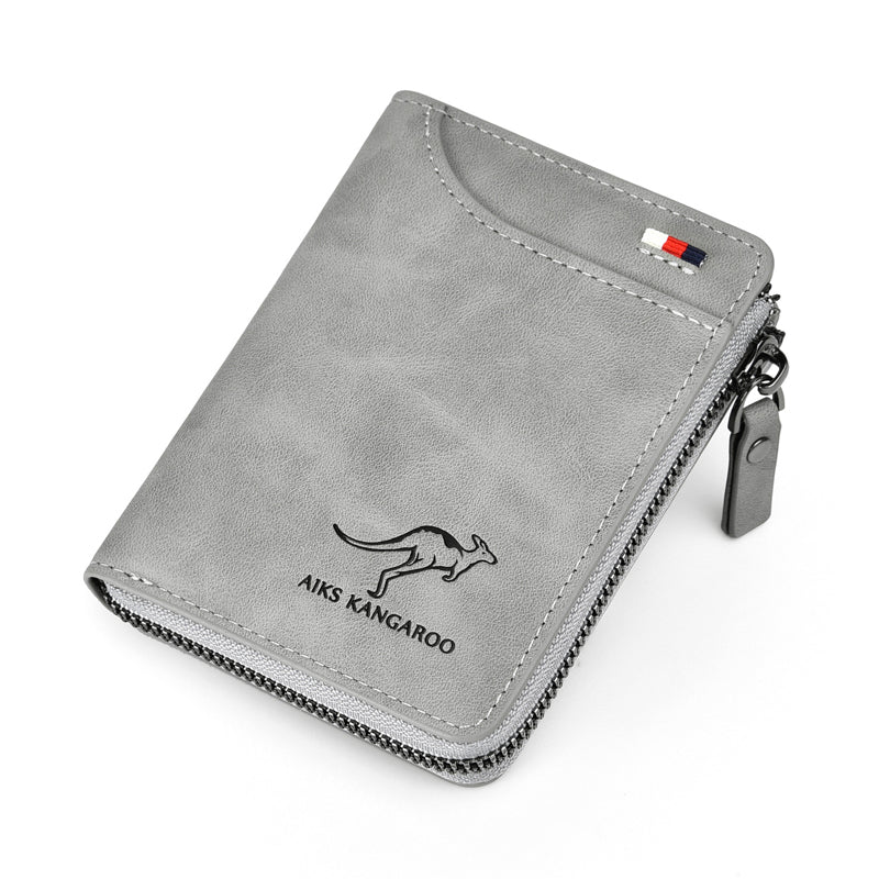 Men's RFID Blocking Leather Wallet Credit Card Holder