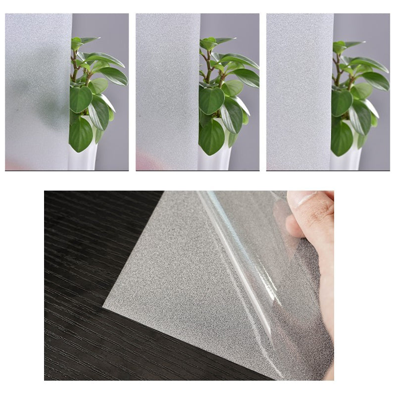 Frosted Privacy Window Film Self-Adhesive Removable