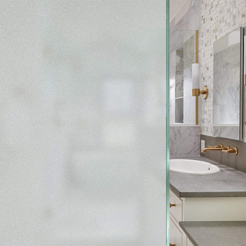 Frosted Privacy Window Film Self-Adhesive Removable