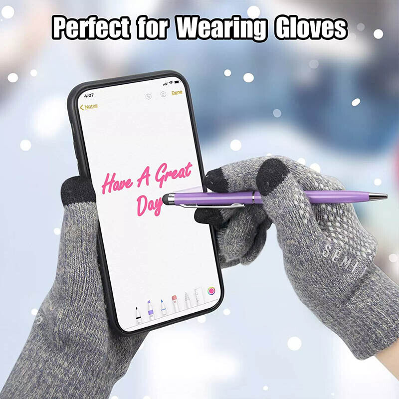 Capacitive Touch Screen Stylus Ball Pen 2-in-1