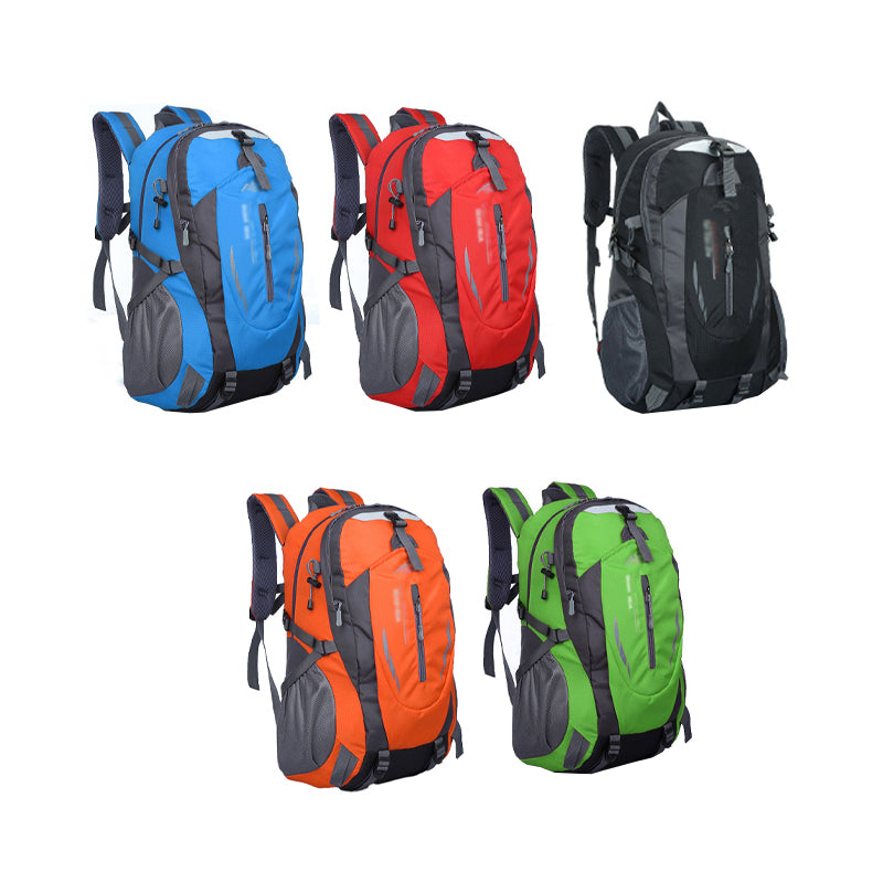 40L Waterproof Hiking Backpack with Hip Belt