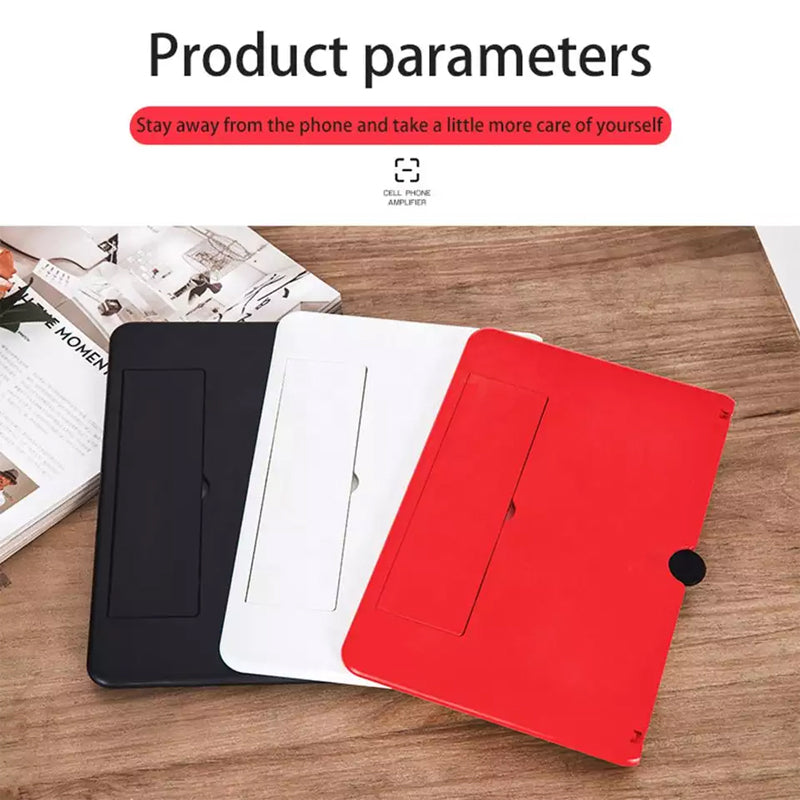 12 Inch Folding Screen Magnifier Stand 3D HD Lens