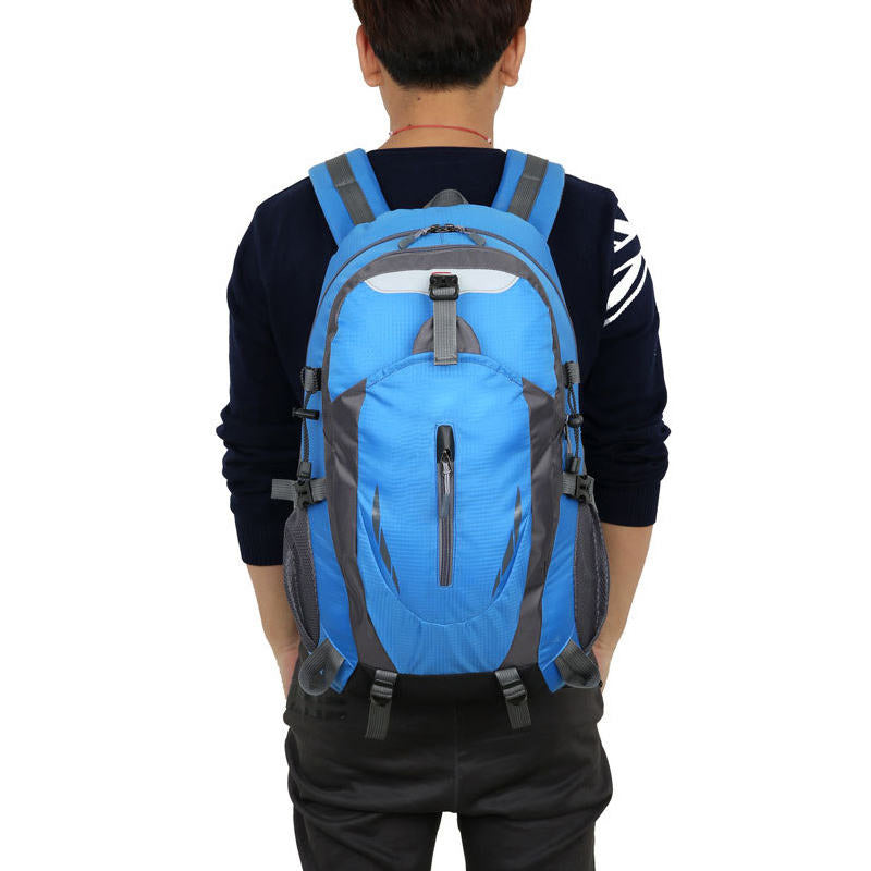 40L Waterproof Hiking Backpack with Hip Belt
