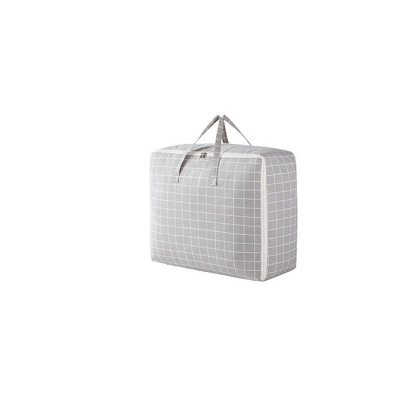 Clothes Quilt Storage Bag Cotton Linen Waterproof Organizer