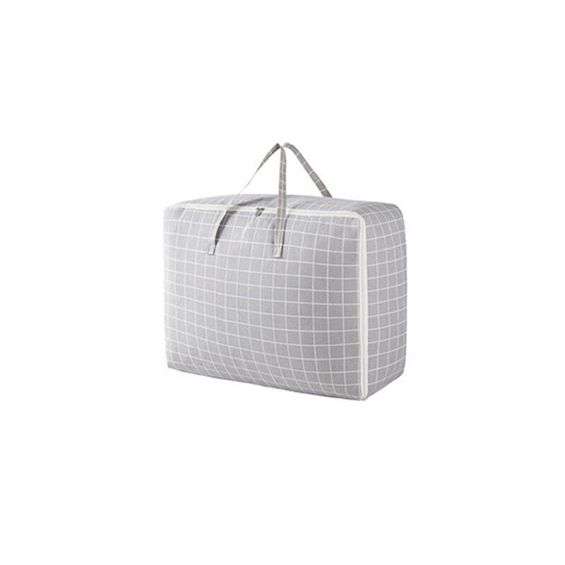 Clothes Quilt Storage Bag Cotton Linen Waterproof Organizer