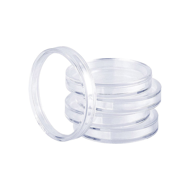 100 Pcs Round Coin Capsule Box Multi-Size Storage