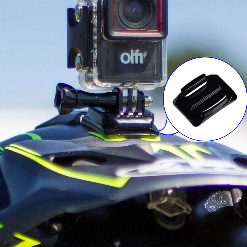 8pcs Flat Curved Adhesive Mounts for GoPro