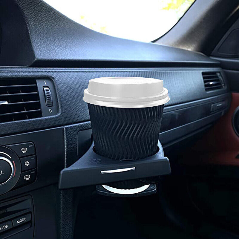 50–500 Pcs Disposable Coffee Cups Triple Wall Black Takeaway