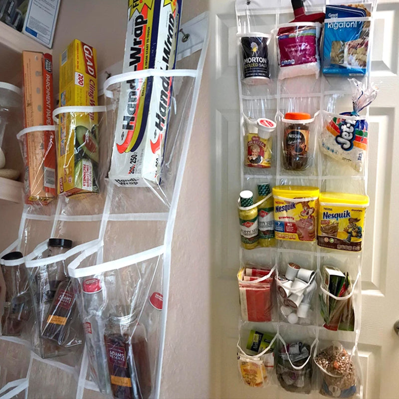 15 Pocket Over Door Hanging Organizer Storage