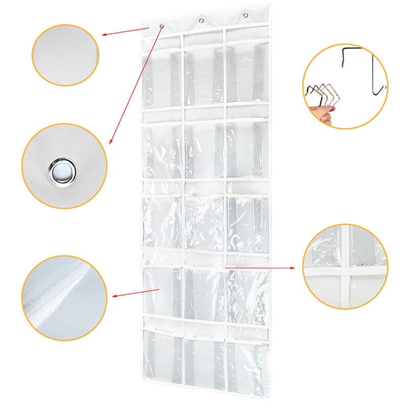 15 Pocket Over Door Hanging Organizer Storage