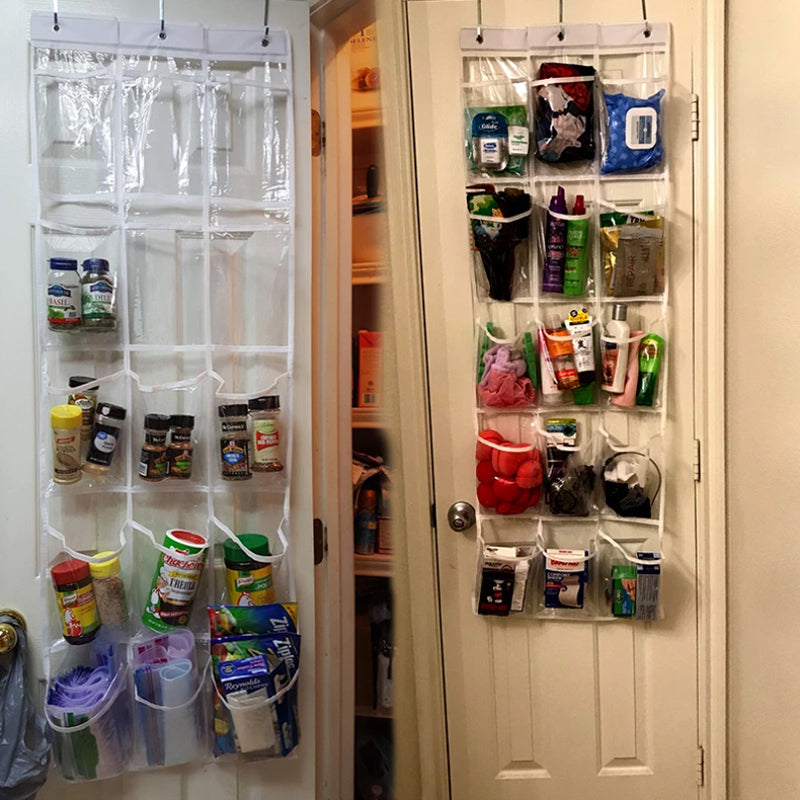 15 Pocket Over Door Hanging Organizer Storage