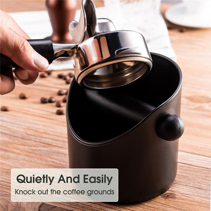 Coffee Knock Box Grinds Waste Container Bin