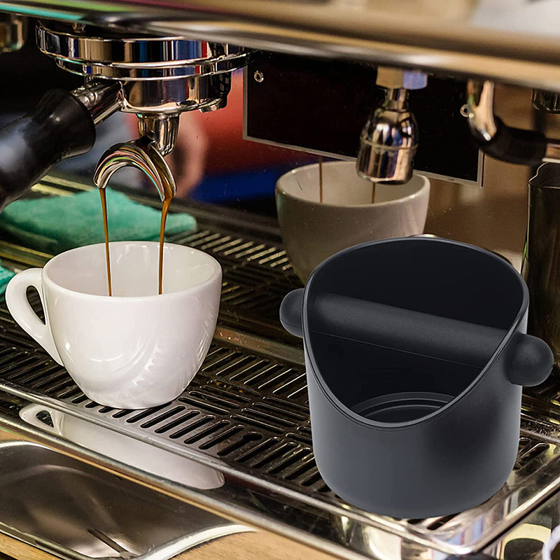 Coffee Knock Box Grinds Waste Container Bin
