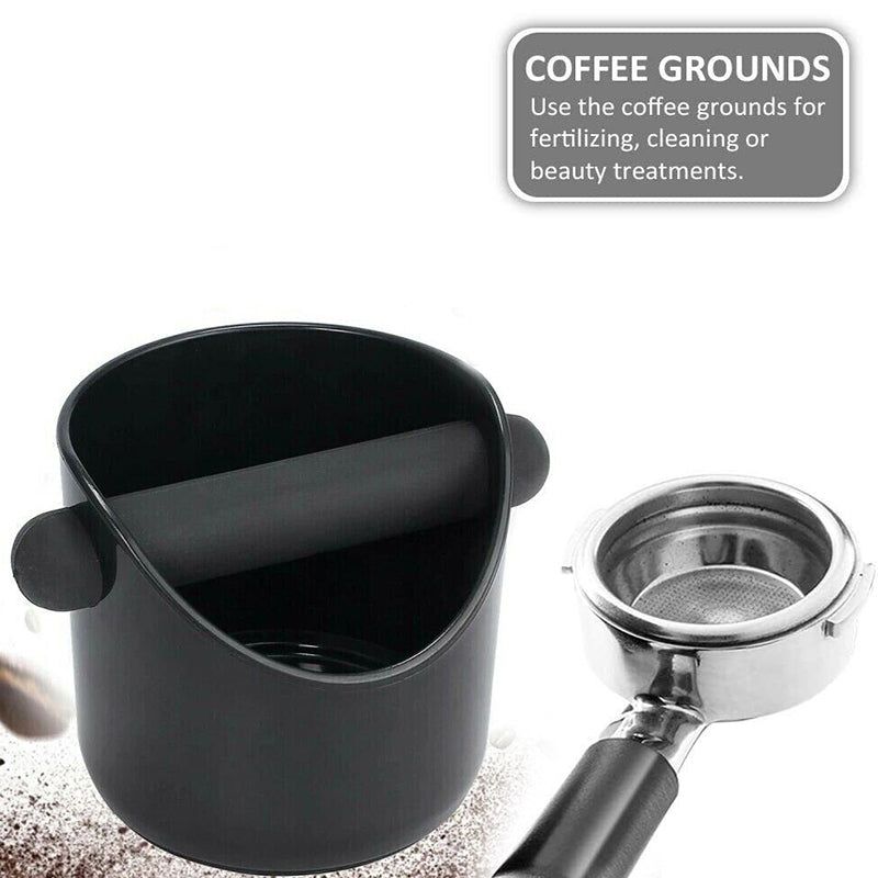 Coffee Knock Box Grinds Waste Container Bin