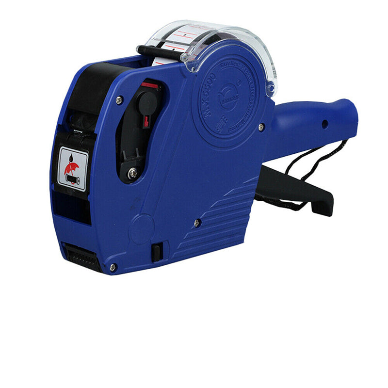 Price Tag Gun Labeller Kit with 6 Rolls Labels and Inks