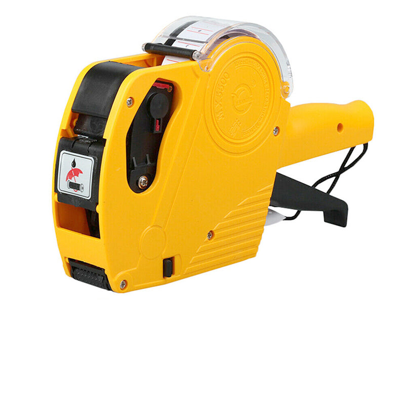 Price Tag Gun Labeller Kit with 6 Rolls Labels and Inks