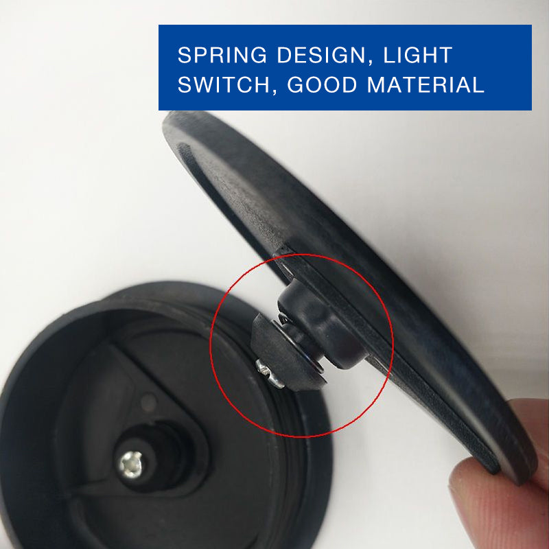 12 Pcs Desk Cable Grommet Covers Plastic 50mm Round Ports