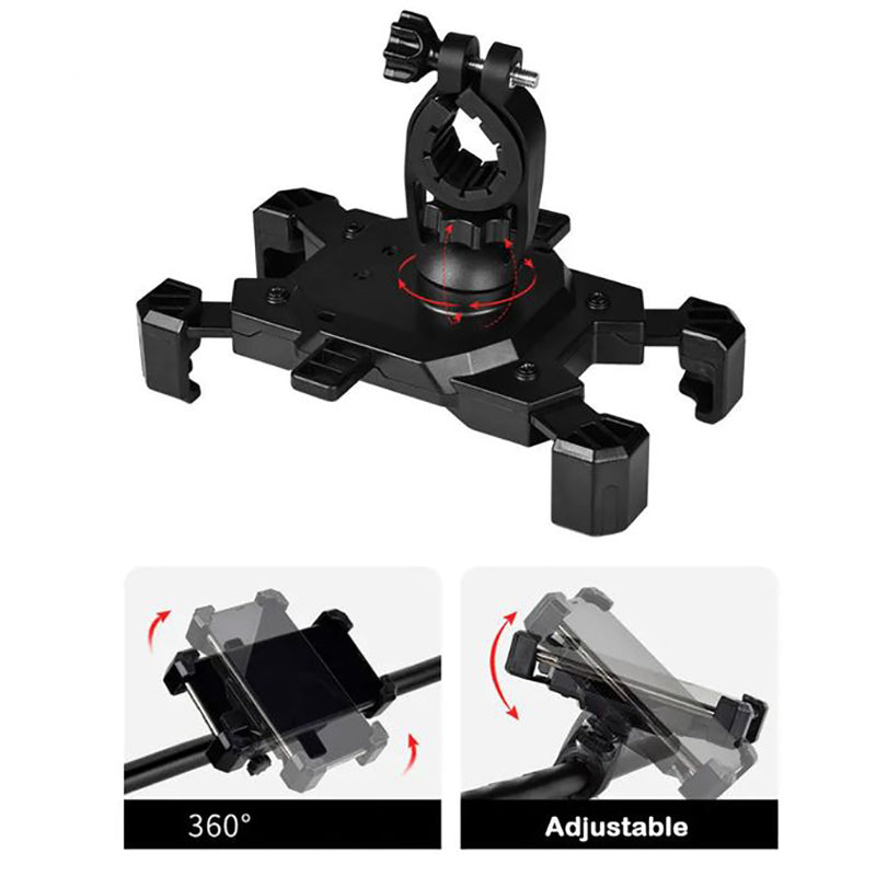 Bike Phone Mount Adjustable Holder for Motorcycle