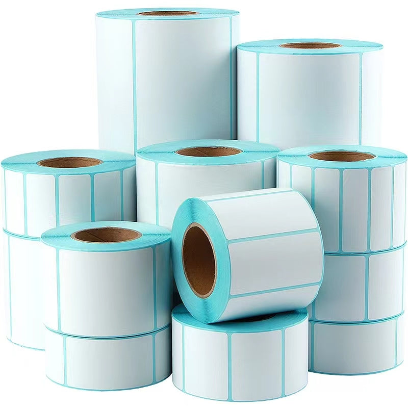 All Sizes Direct Thermal Barcode Label Stickers for POS and Price Tags