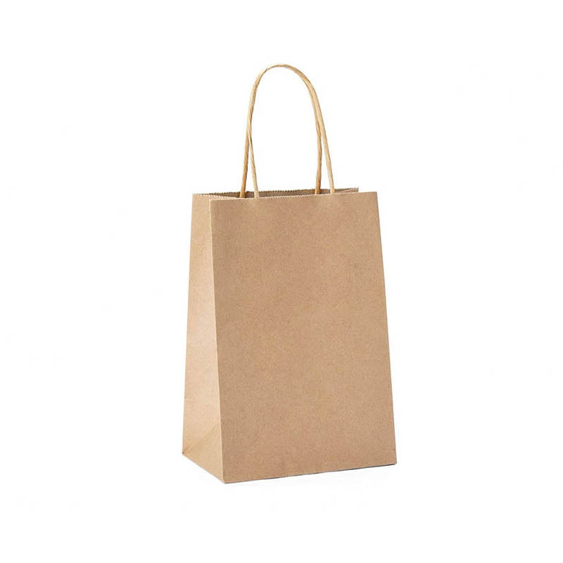 50pcs Kraft Paper Gift Bags with Rope Handles