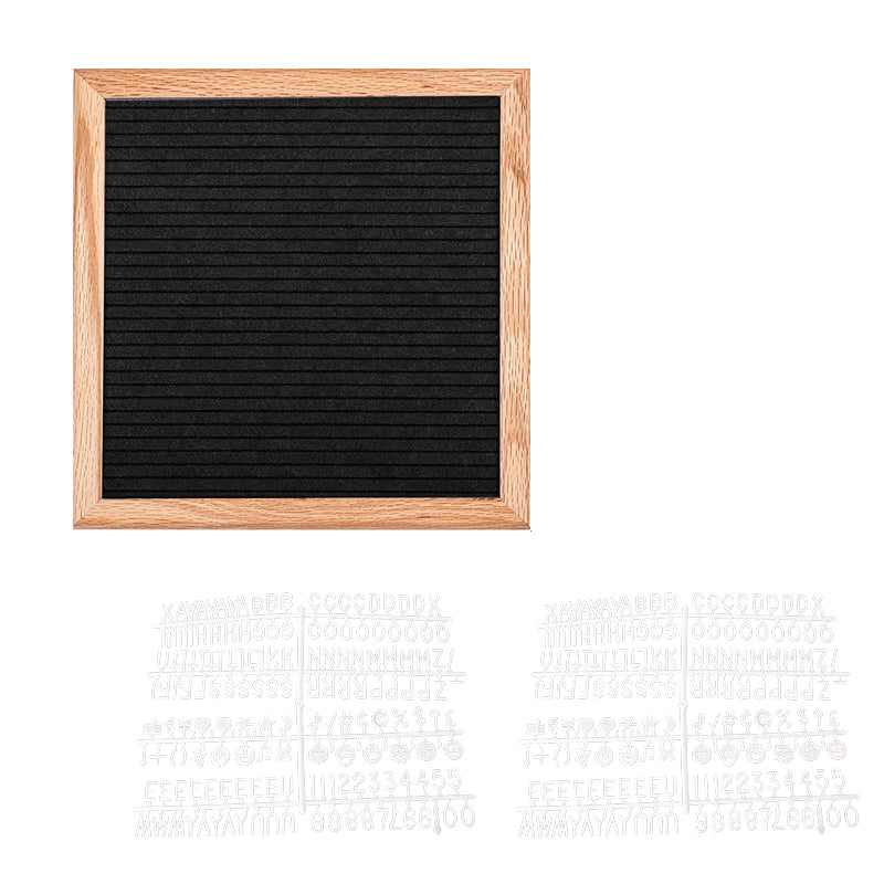 10" Felt Letter Board with Wooden Frame