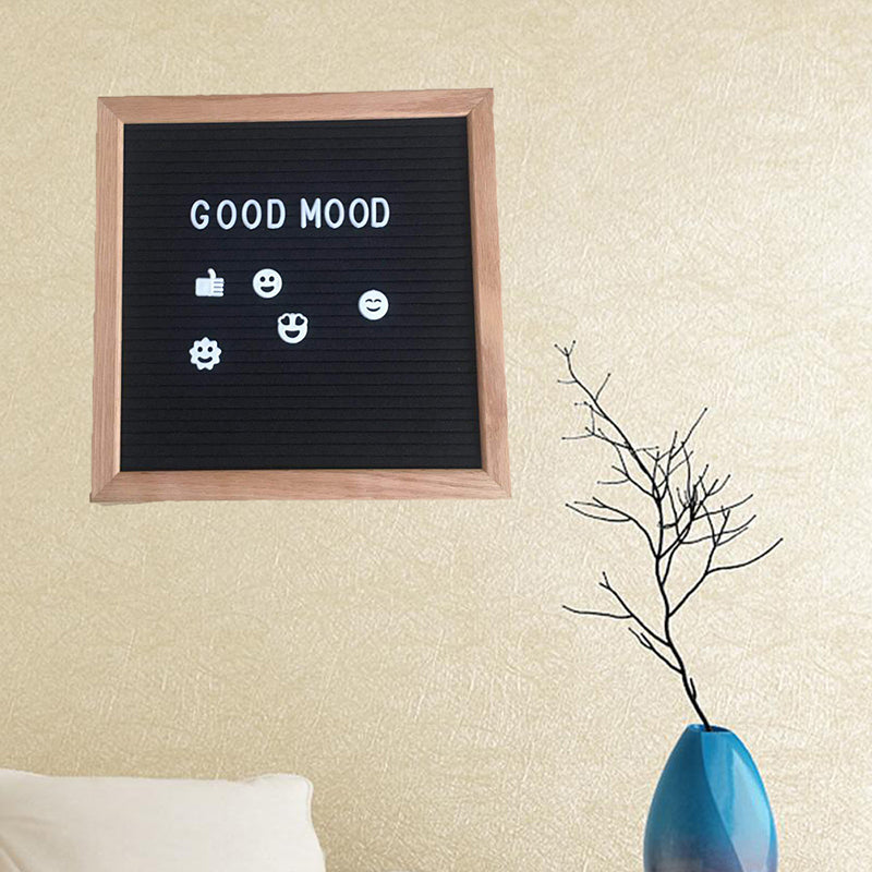 10" Felt Letter Board with Wooden Frame