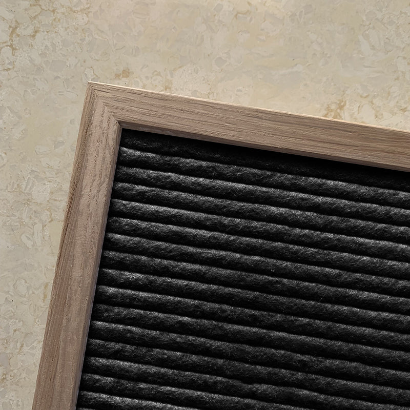 10" Felt Letter Board with Wooden Frame