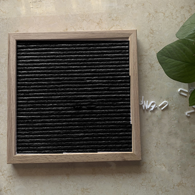 10" Felt Letter Board with Wooden Frame