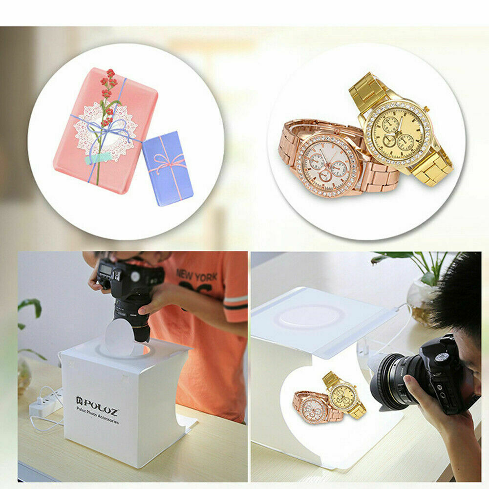 Portable Light Tent Photo Studio Box with 6 Backdrops