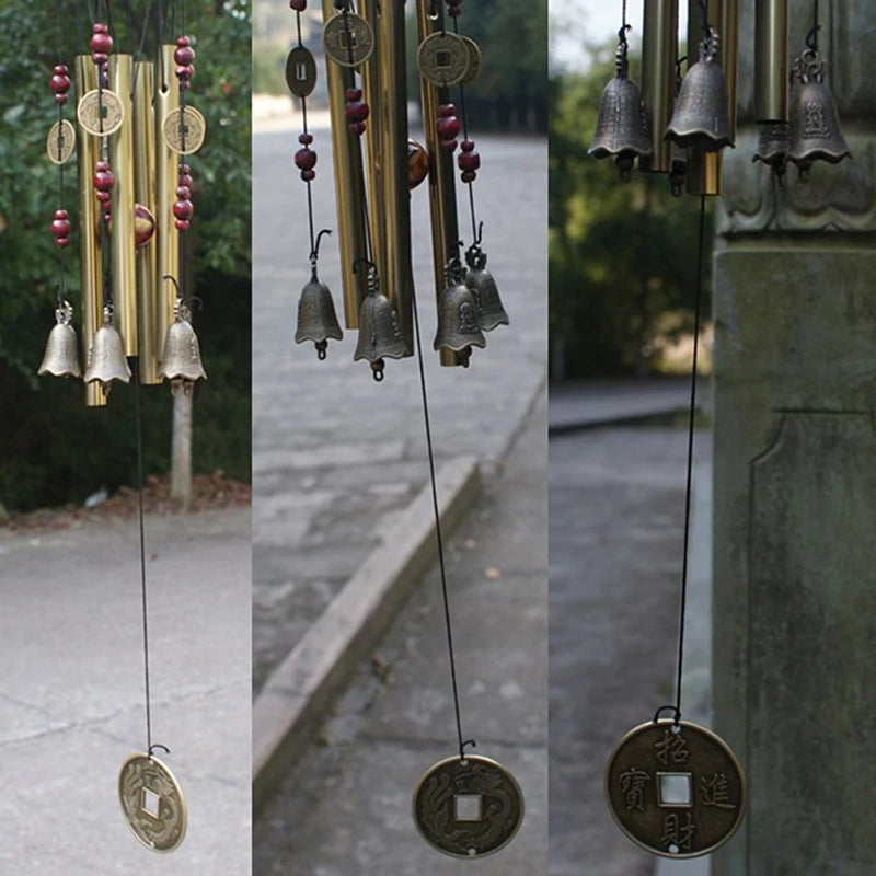 Metal Wind Chimes with Copper Tubes