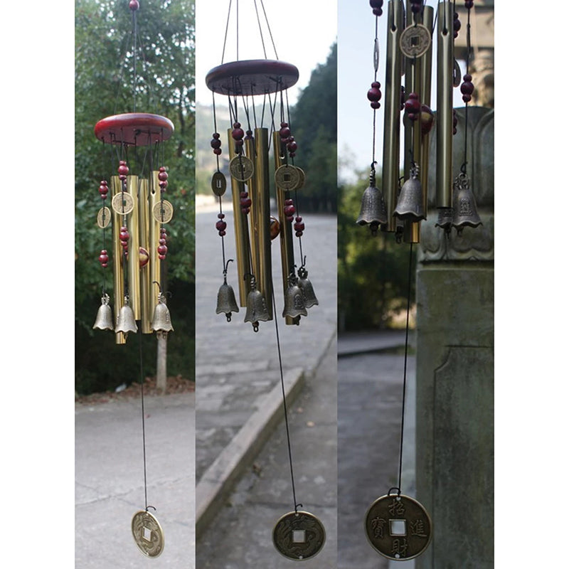 Metal Wind Chimes with Copper Tubes
