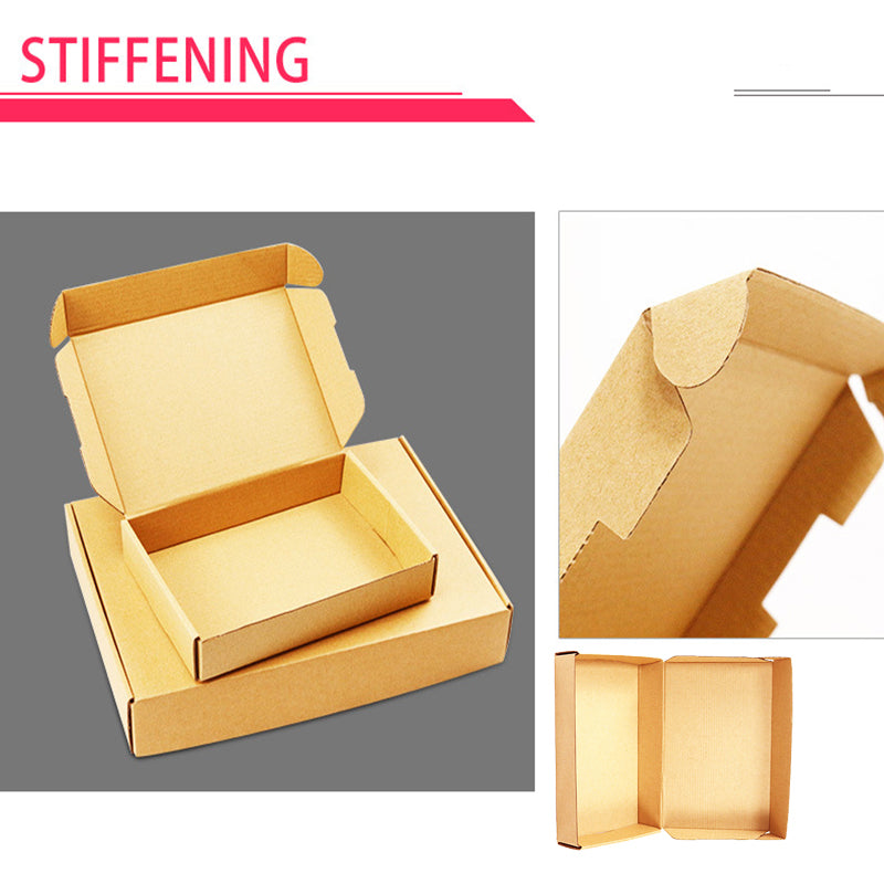 Brown Mailing Boxes Cardboard Cartons for Packing and Storage